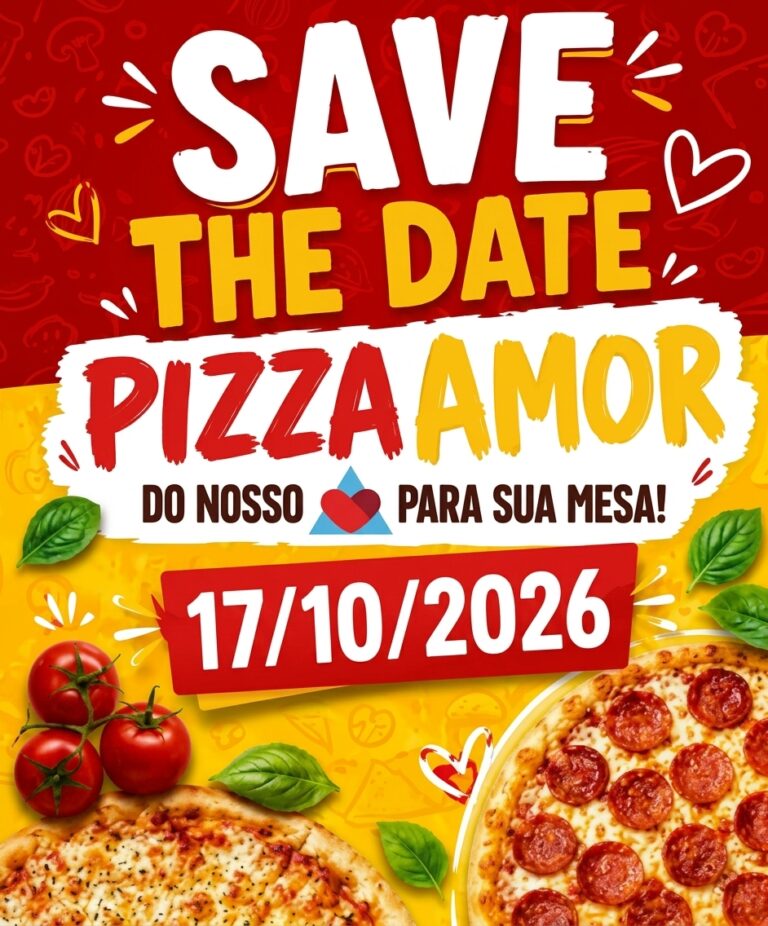 Vem aí a 16ª edição do Pizza com Amor no Lar do Amor!
