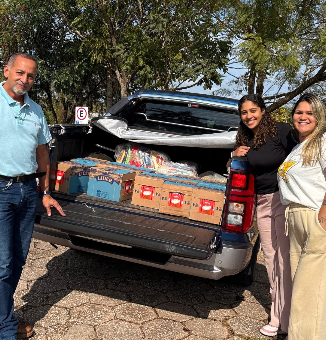 Lar do Amor Recebe Doações Solidárias do Curso de Direito da UNIGRUPOFAEF em Itapeva